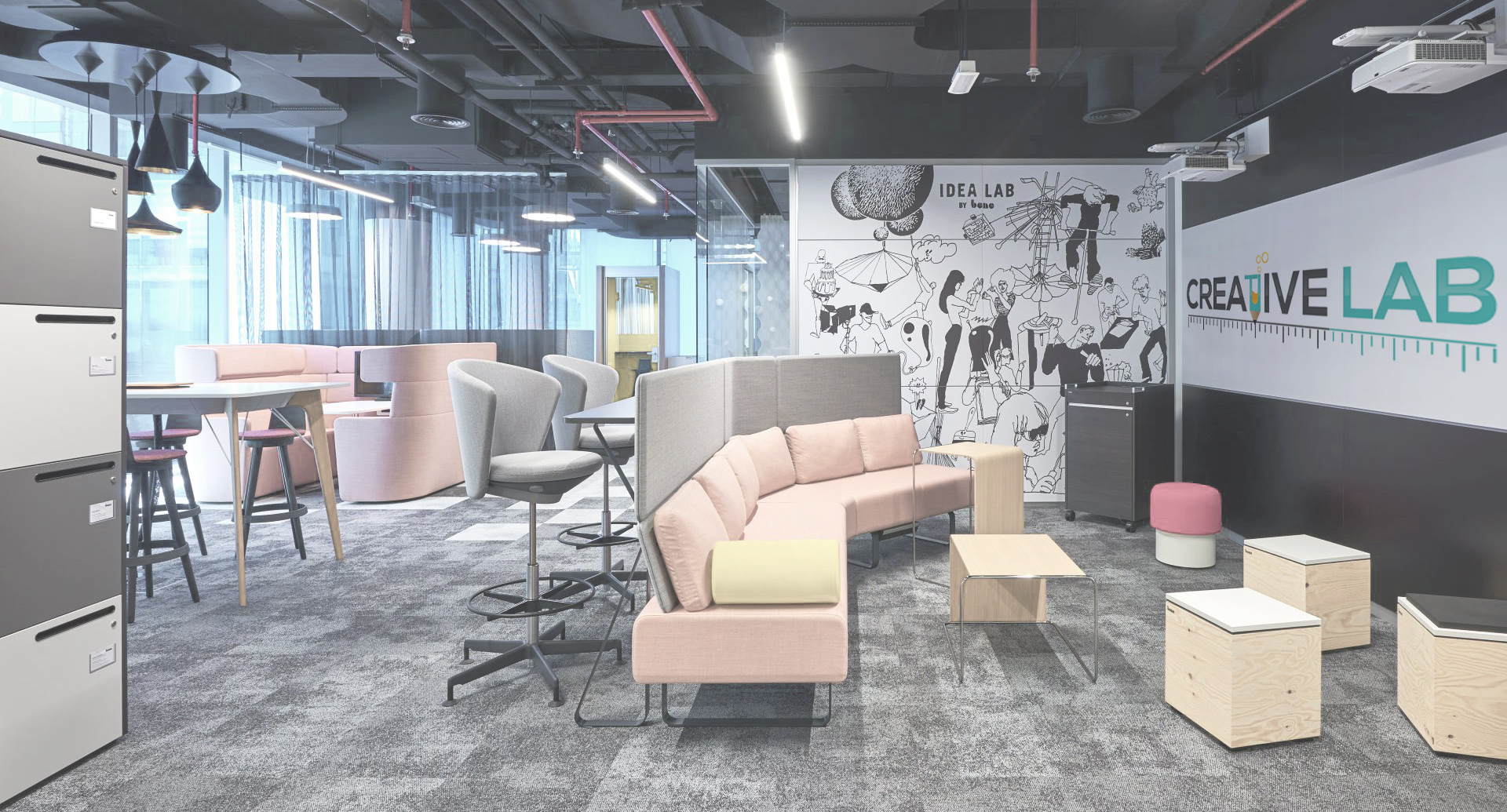 Interiors/Fitout Contractors in Dubai Creative Lab
